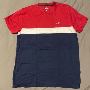 Tri-Tone Holister Mens Medium T-Shirt